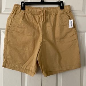 NWT Old Navy Jogger Shorts -Built in flex Size Medium Elastic Waiste